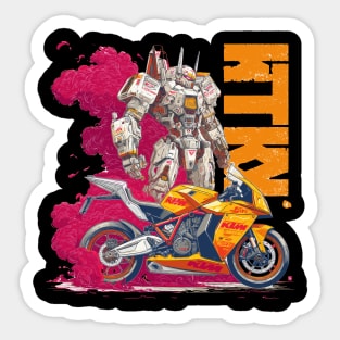 KTM 3 motorcycle Sticker